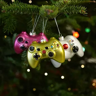 Елочные игрушки Джойстик (3 штуки)