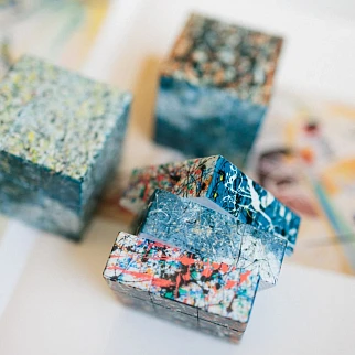 Кубик Рубика Абстрактный Экспрессионизм