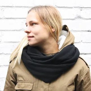 Снуд Friend Function шерстяной Черный