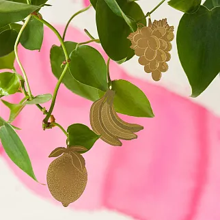 Набор декоративных ягод для растений Another Studio Лимонно-желтое трио (3 шт)