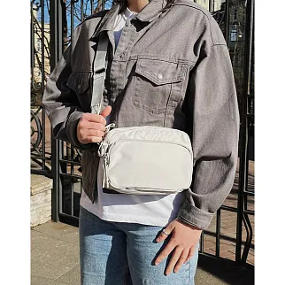 Мини сумка SHU светло-серая