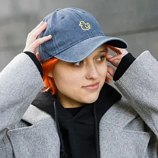 Бейсболка Faded с вышивкой duck