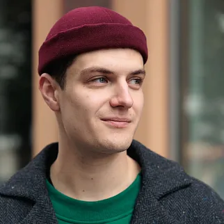 Шапка CHECK YA HEAD бордовая T330/28