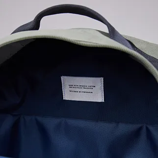 Рюкзак Sandqvist August Dusty Green With Navy Webbing