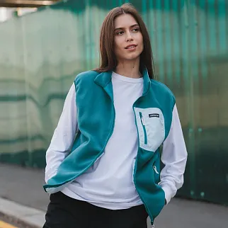 Жилетка флисовая Friend Function морская волна