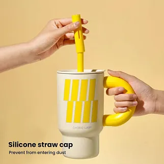 Термокружка Chako Lab Baba Thermos Cup 900мл Yellow