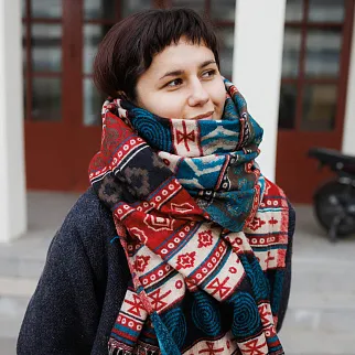 Непальский шарф Трибхуван