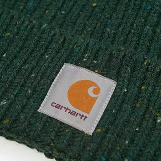 Шапка Carhartt WIP Anglistic Beanie - Bottle Green Heather