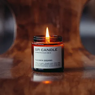 Ароматическая свеча SP Candle малая (разные вкусы)