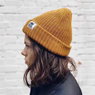 Шапка Kusto Heat SHORT горчица