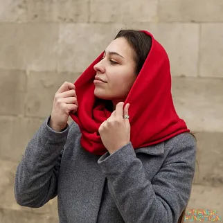 Снуд Friend Function шерстяной Кармин