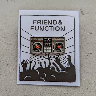 Значок Friend Function Диджейский пульт