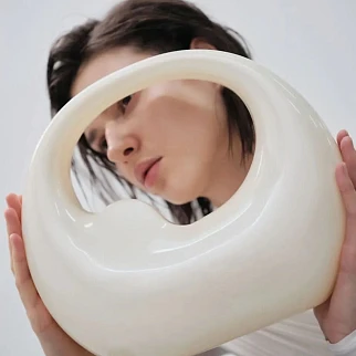 Сумка Gaston Luga Billie Bag Pearl White