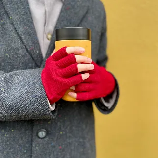 Перчатки без пальцев (разные цвета)