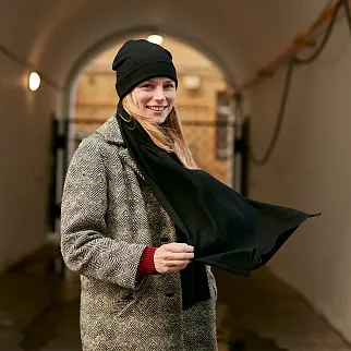 Шапка шерстяная Friend Function All Black