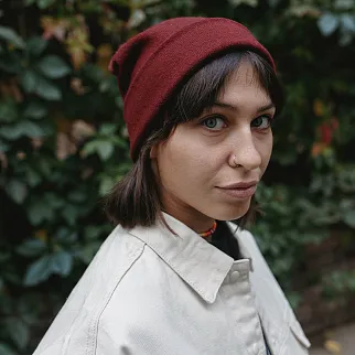 Шапка шерстяная Friend Function Сангрия