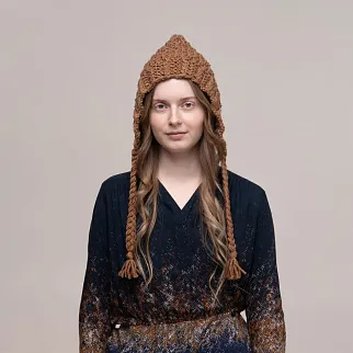 Чепчик CHECK YA HEAD коричневый 2463/7