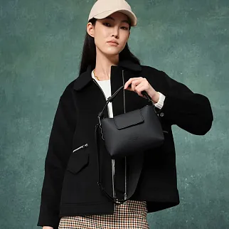 Кроссбоди сумка Gaston Luga Splashini Black