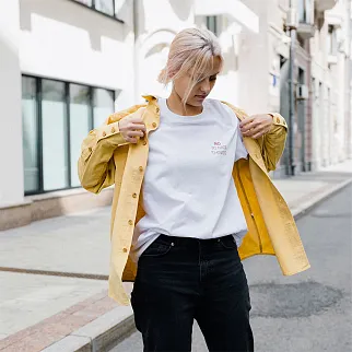 Рубашка Меч LIGHTWEIGHT SHIRT WASHED Canary