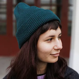 Шапка Kusto One Fir с вышивкой