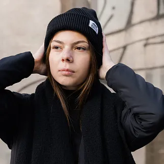 Шапка Kusto Expedition One черная