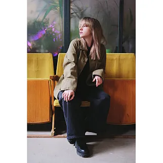 Рабочая рубашка Friend Function оливка женская