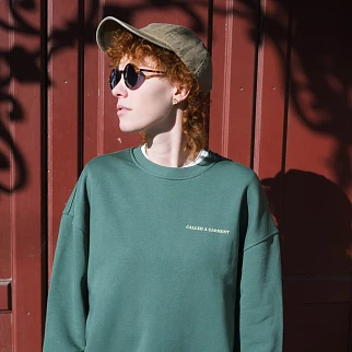 Свитшот Called a Garment X Pistols Зелёный