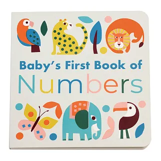 Книга с животными Baby's First Book of Numbers REX