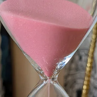 Песочные часы Friend Function на 15 мин розовые