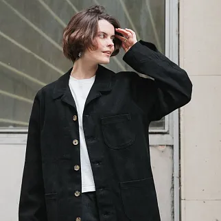 Рабочая рубашка Friend Function черная унисекс