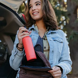 Бутылка Klean Kanteen Classic Sport 532 мл Tiger Lily