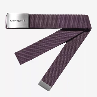Ремень Carhartt WIP Clip Belt Chrome Cozy Purple