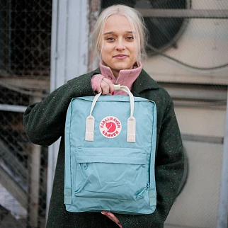 Рюкзак Fjallraven Kanken Sky Blue-Light Oak (501-115)
