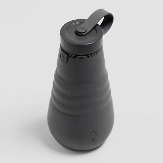Складная бутылка Stojo Carbon 592 мл