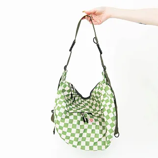 Сумка iyulstore Le sac Шашечка зелёная