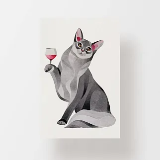Временная татуировка Cheers cat