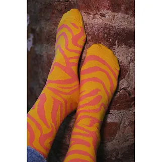 Носки Friend Function Зебровые розовые 36-40