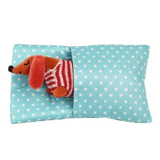 Такса в домике REX