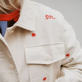 Куртка Thinking Mu Sol Chain Frans