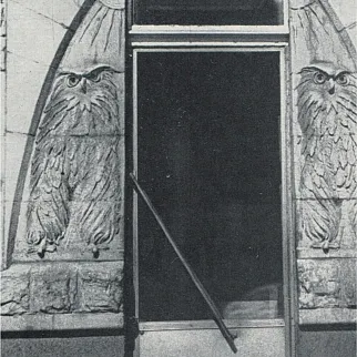 Новогодняя игрушка Urban Context - Сова с фасада Невский 72