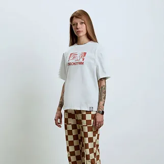 Футболка Barking Store ПОСМОТРИМ оверсайз