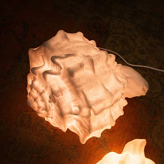 Настольная лампа в форме раковины Kersten (36x33x28.5 см)