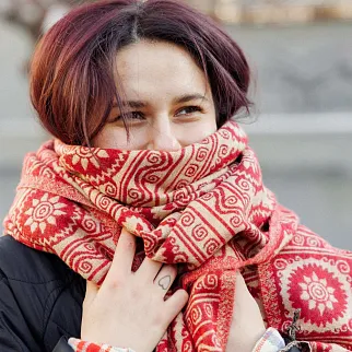 Непальский шарф Рупандехи