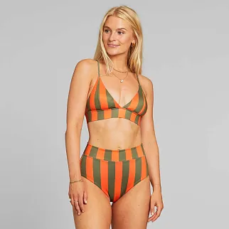 Купальник верх Dedicated Bikini Top Hemse Big Stripes Orange