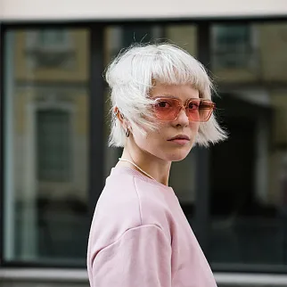 Очки WhiteLab Jazz monger Clear pink / Pink