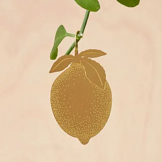 Набор декоративных ягод для растений Another Studio Лимонно-желтое трио (3 шт)