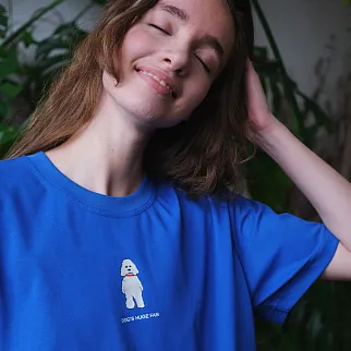 Футболка Меч DOG'S FAN Electric Blue