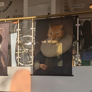 Настенное панно Kersten Cat Brown