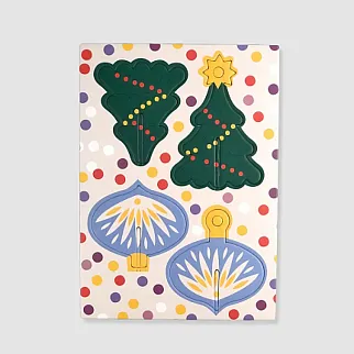 Украшения на ёлку Подписные Издания "Ёлочка и голубая игрушка"                                 