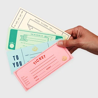 Книга пустых приглашений 32 билета